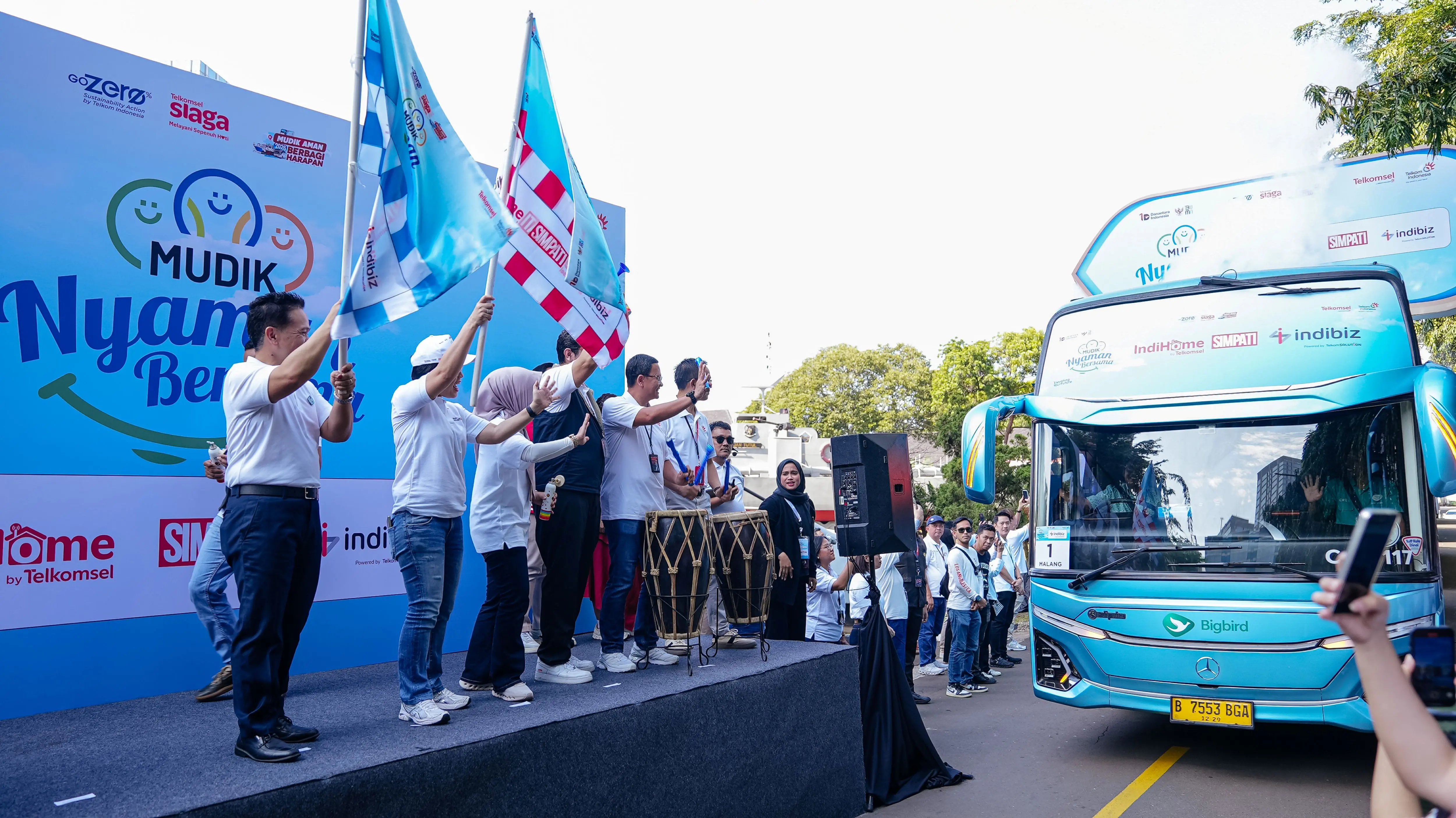 Indibiz Hadirkan Perjalanan Mudik Aman Lewat Armada Eksklusif